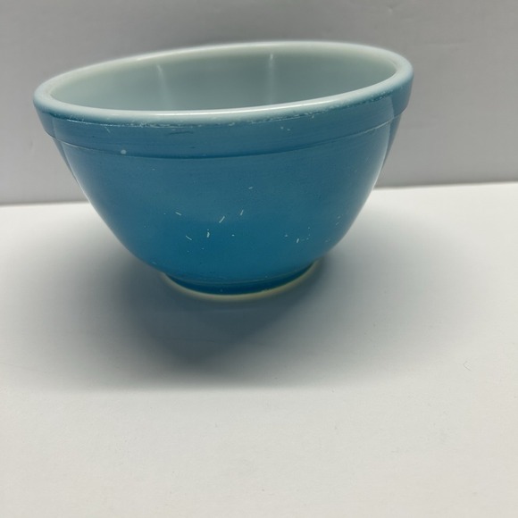 Pyrex Other - Vintage Pyrex Small Mixing Nesting Primary Blue 6 Inches